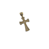 10K OR Pendentif Croix CAL-065