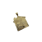 10K Pendentif Homme en or jaune Maison piege  ASK-1102