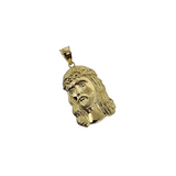 10K Or Jaune Jesus Pendentif ASK-1058