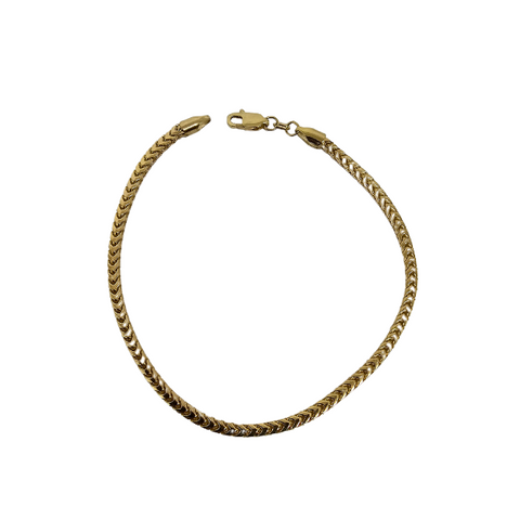 10k 2.5MM 8IN Cuban Link Bracelet ASK-1150