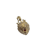 10K Pendentif  en or jaune Lion CAL-49