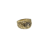 Bague Mercedes en OR 10k pour homme