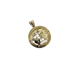 10K Pendentif Homme en or jaune  Planete  ASK-1119