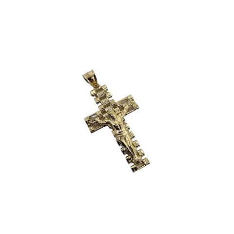 10K OR Pendentif Croix CAL-091