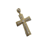 10K OR Pendentif Croix CAL-083