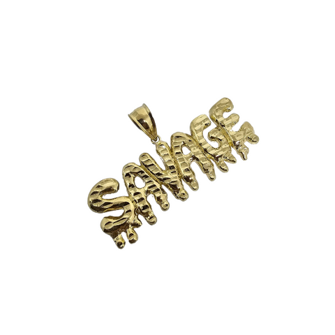 10K Pendentif Homme en or jaune Savage  ASK-1130