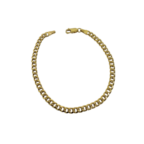 10k 4MM  Miami Cuban Link Bracelet CC-0005