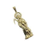 10K Pendentif Homme en or jaune Faucheur  ASK-1127