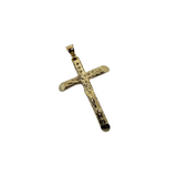 10K OR Pendentif Croix CAL-086