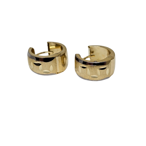 Huggys en or 10K Boucle d'oreille MBS-1004