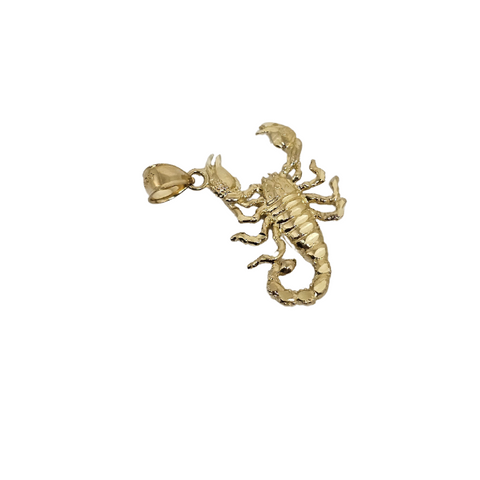 10K Pendentif Scorpion en or jaune