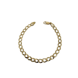 10k 6MM  Bracelet Courber  MBS-1080