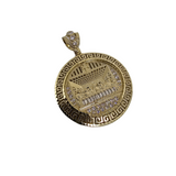 10K Pendentif Homme en or jaune dernier souper CAL-14