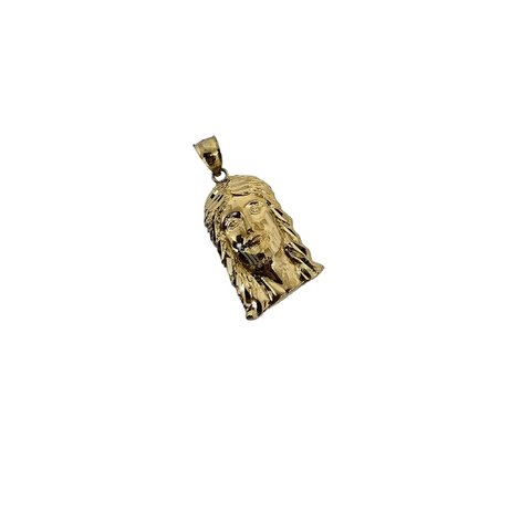 10K Or Jaune Jesus Pendentif ASK-1056