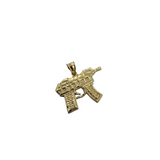 10K Pendentif Homme en or jaune Pistoler ASK-1112