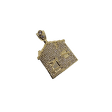 10K Pendentif Homme en or jaune Maison piege  CAL-45