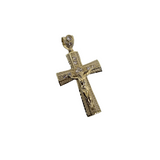 10K OR Pendentif Croix CAL-079