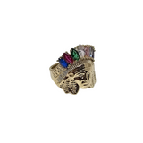 Bague Amerindien en Or 10k pour homme CAL-017