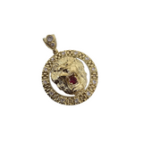 10K Pendentif Homme en or jaune Lion  CAL-25