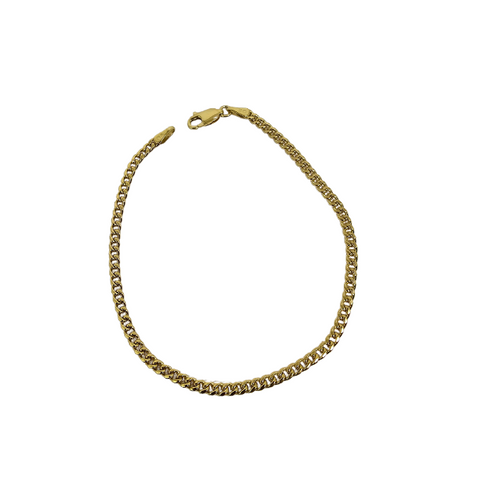 10k 3MM  Miami Cuban Link Bracelet CC-0003