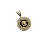 10K Pendentif Homme en or jaune meduse  MBS-1058