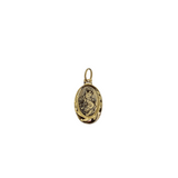 10K Pendentif Homme en or jaune Vierge Marie MBS_008