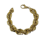 10k Or 15MM  Torsade Bracelet ASK-1149