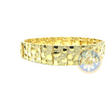 10K 14MM Bracelet Nugget MB-015 - OR QUEBEC 