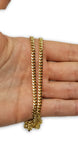 Chaine Miami Cuban Link en or 10k  4mm Maille Serrez Class Italien Special MGC-101