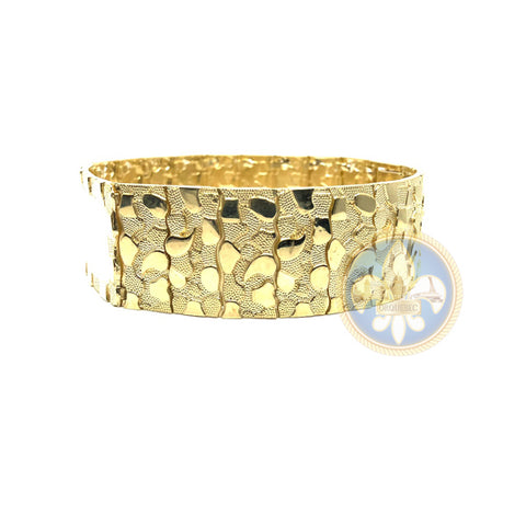 10K 23MM Bracelet Nugget ID MB-024 - OR QUEBEC