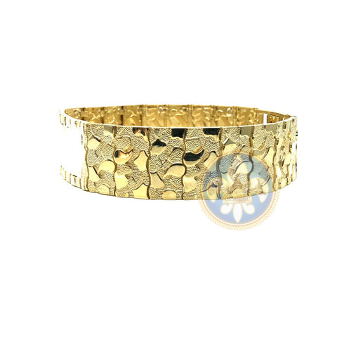 10K 20MM Bracelet Nugget ID MB-025 - OR QUEBEC