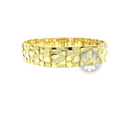 10K 14MM Bracelet Nugget MB-015 - OR QUEBEC 