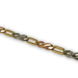 Bracelet infini 3 tons en or 10k coupe diamond cut WBG-312 - OR QUEBEC 