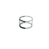 * Skylar * Bague de fiancailles en or blanc 14K avec diamants 0.44CT - OR QUEBEC 