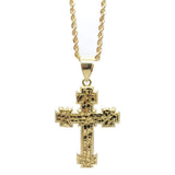 Torsade chain 2.5MM Avec Croix NSA-010 - OR QUEBEC 