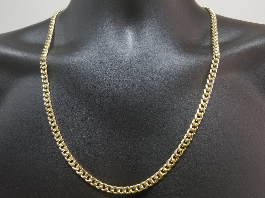 Miami Cuban Link 6mm en or 10 karat Italien MGC-103