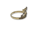 Bague princess en or 10k Nouveauté WGR-254