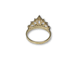 Bague princess en or 10k Nouveauté WGR-254