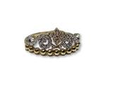 Bague  couronne  en or 10K model 2019 WGR-261