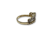 Bague  couronne  en or 10K model 2019 WGR-261