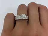 Bague Ioana 1.18ct de diamants en or blanc  14k