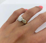 Bague Leanna1 0.50ct de diamants en or jaune 10K