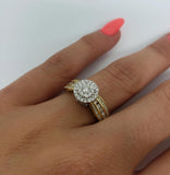 Bague Leanna1 0.50ct de diamants en or jaune 10K