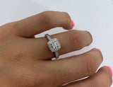 Bague Leanna4 0.40ct de diamants en or blanc 10K