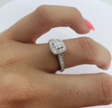 Bague Leanna4 0.40ct de diamants en or blanc 10K