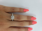Bague Leanna4 0.40ct de diamants en or blanc 10K