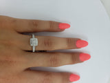 Bague Leanna4 0.40ct de diamants en or blanc 10K