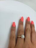 Bague Layla 0.25ct de diamants en or jaune 10k