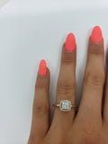 Bague Layla 0.25ct de diamants en or jaune 10k