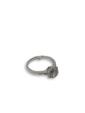 Bague de fiancaille Clea 0.42ct de diamants VS en or blanc 18k